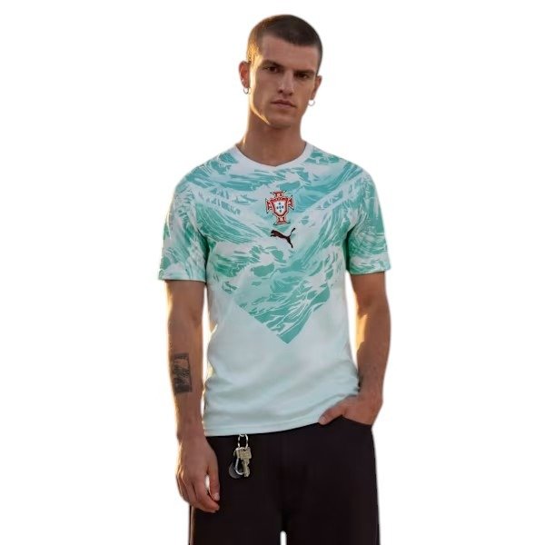 Camiseta Portugal Away 2026 Verde 7