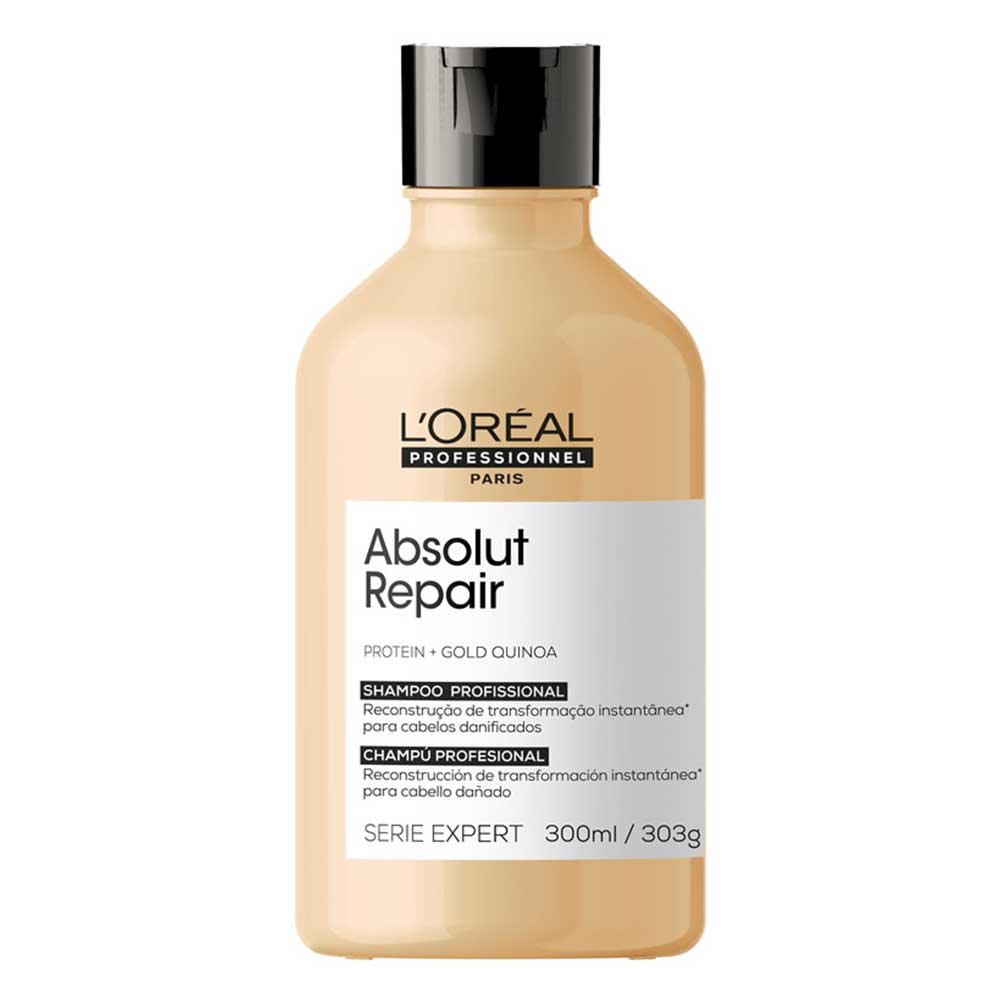 L’Oréal Professionnel Absolut Repair Gold Quinoa + Protein Kit - Shampoo + Máscara ÚNICO 2