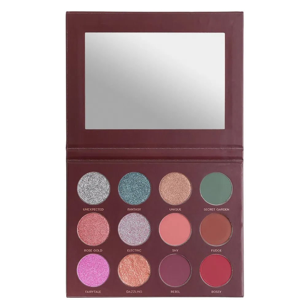 Océane Mariana Saad Kit - Esponja + Paleta de Sombras 12 Shades Multicores 2