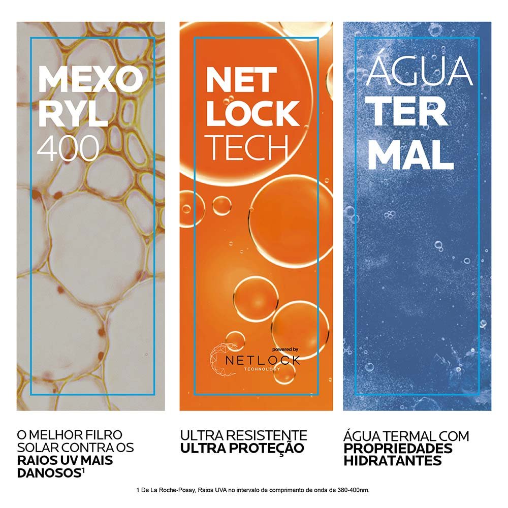 Protetor Solar Facial com Cor La Roche-Posay Anthelios Airlicium+ Fluido FPS50 Cor 6.0 6