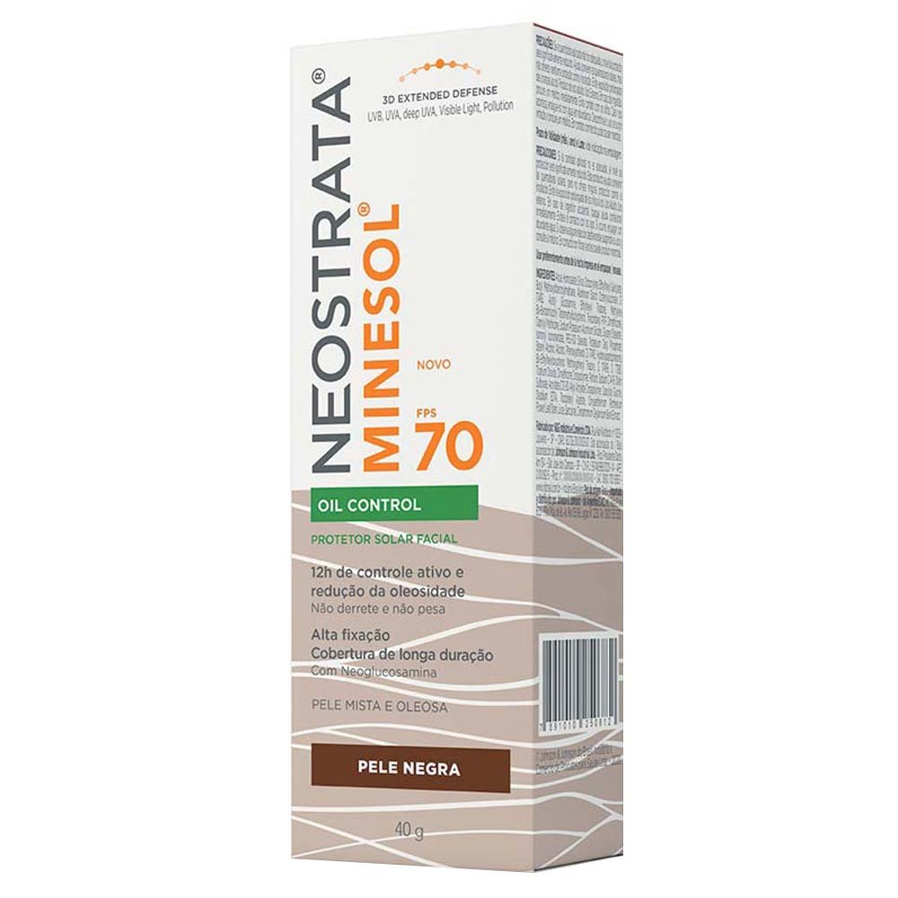 Protetor Solar Facial Neostrata Minesol Oil Control FPS 70 Negra 3