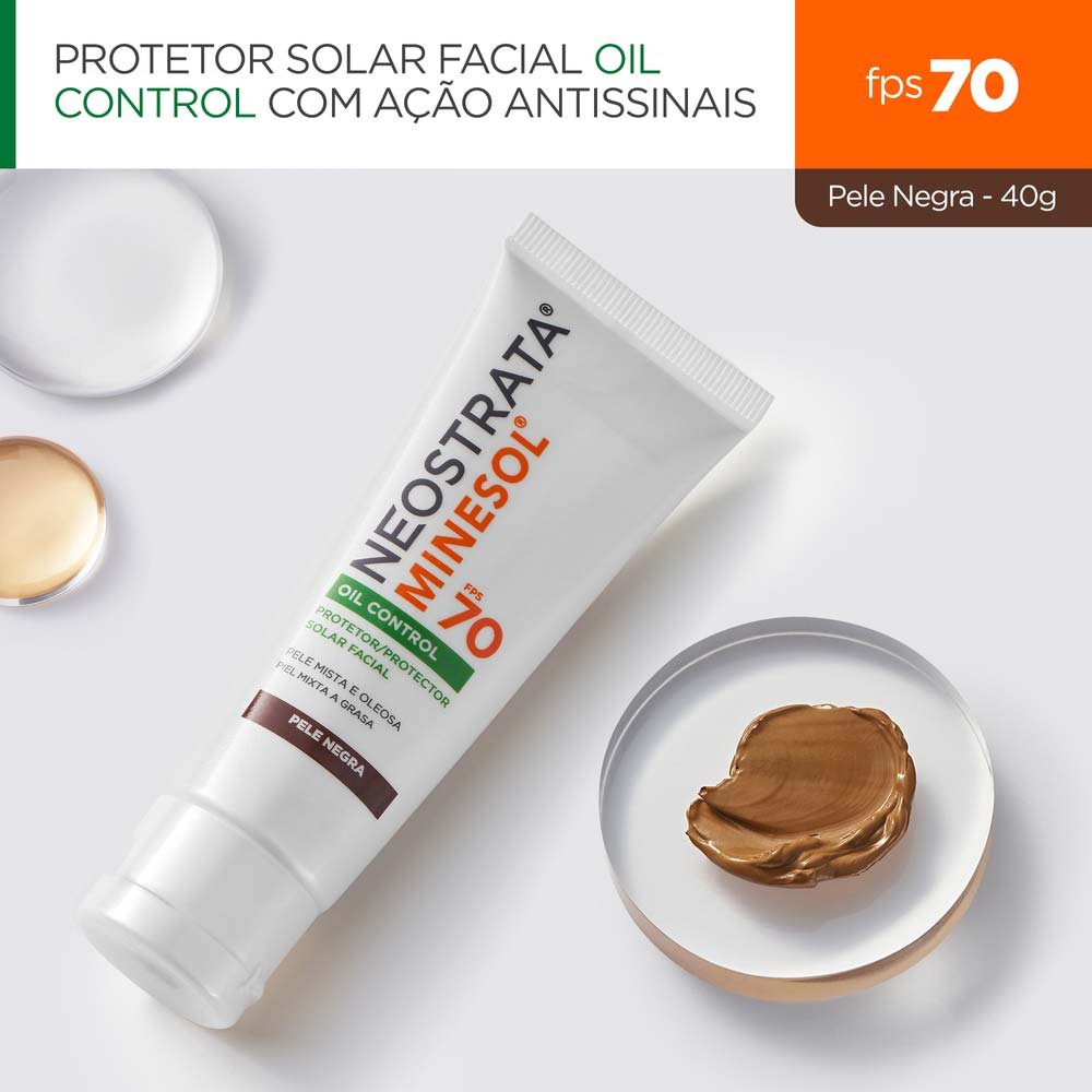 Protetor Solar Facial Neostrata Minesol Oil Control FPS 70 Negra 4