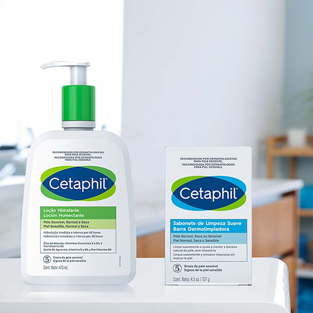 Cetaphil Loção Hidratante Pele Normal a Seca - Hidratante Corporal 473ml 7