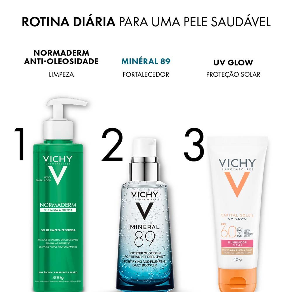 Hidratante Facial Vichy - Minéral 89 30ml 7