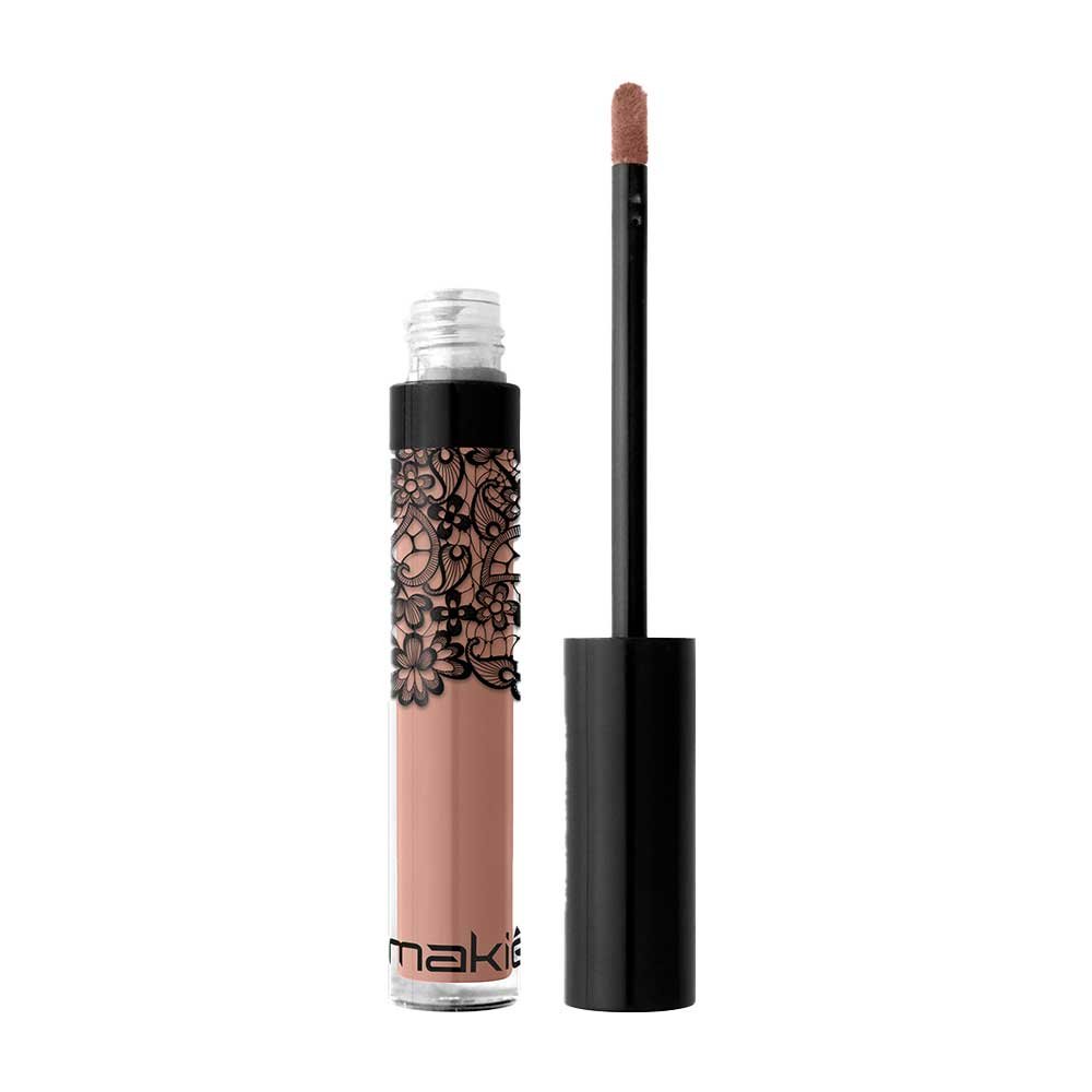 Batom Líquido Matte Makiê Tons Nude Nude Glam 5