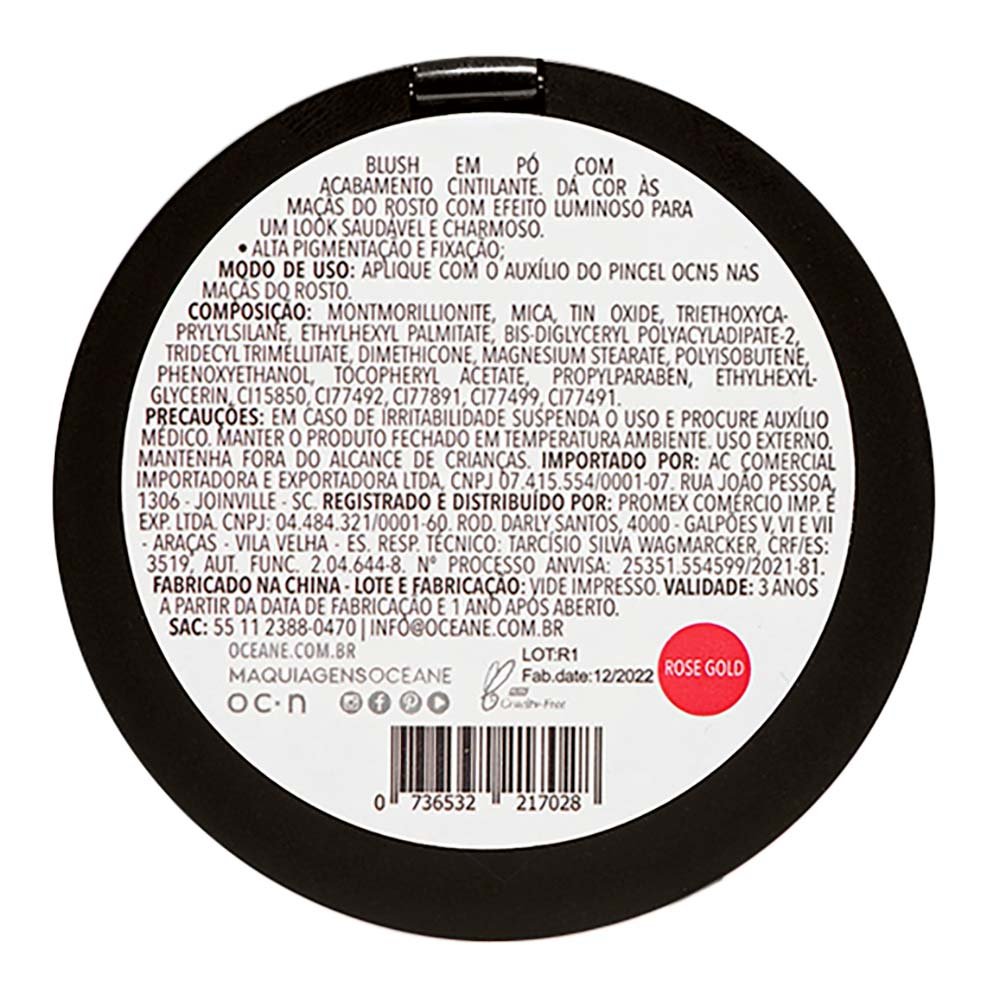 Blush Cintilante Océane Edition Glossy Blush Rose Gold 6