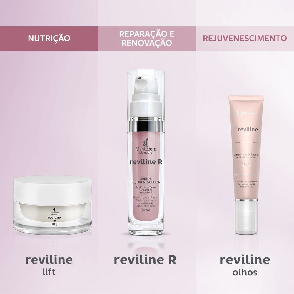 Creme Anti-idade Reviline Olhos - Mantecorp Skincare 15g 4