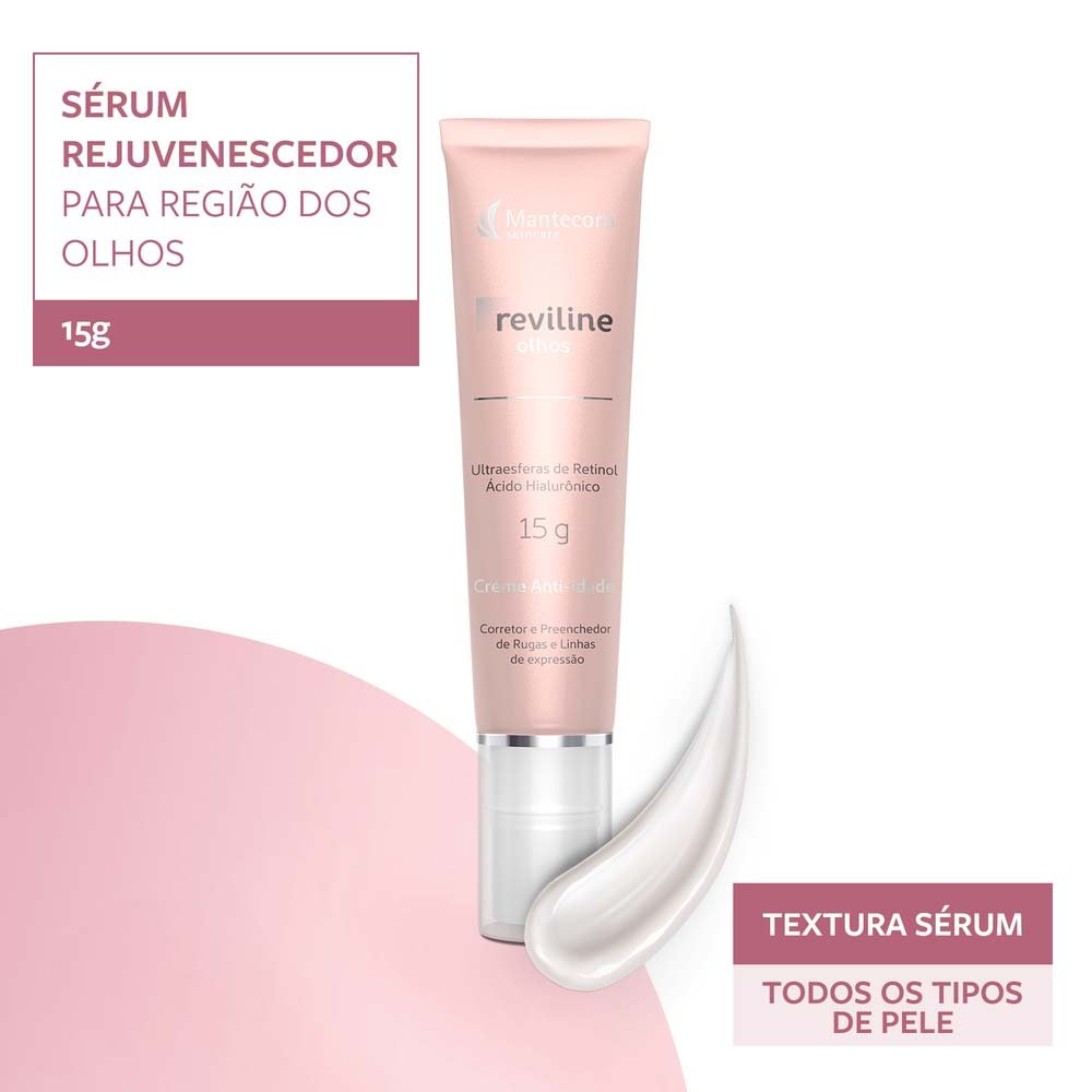 Creme Anti-idade Reviline Olhos - Mantecorp Skincare 15g 5