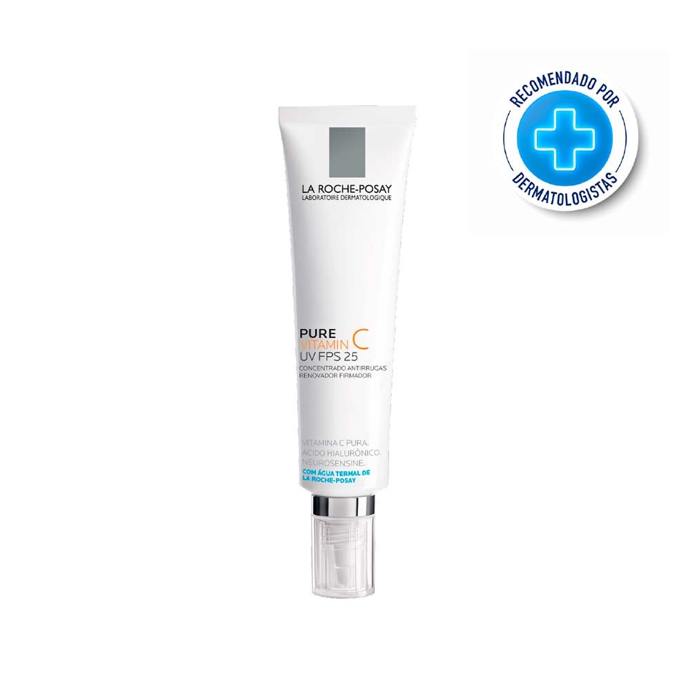 Creme Facial Anti-Idade La Roche-Posay Pure Vitamin C FPS25 40ml 2