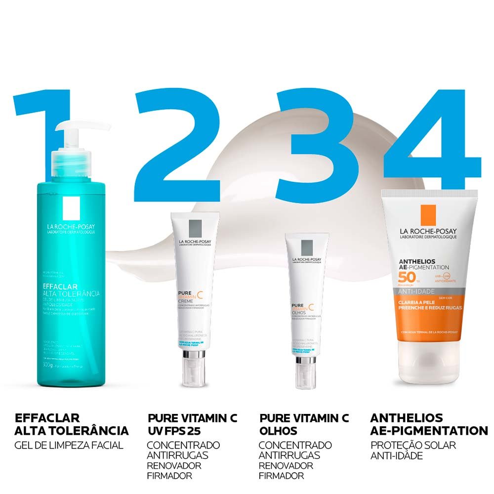 Creme Facial Anti-Idade La Roche-Posay Pure Vitamin C FPS25 40ml 7