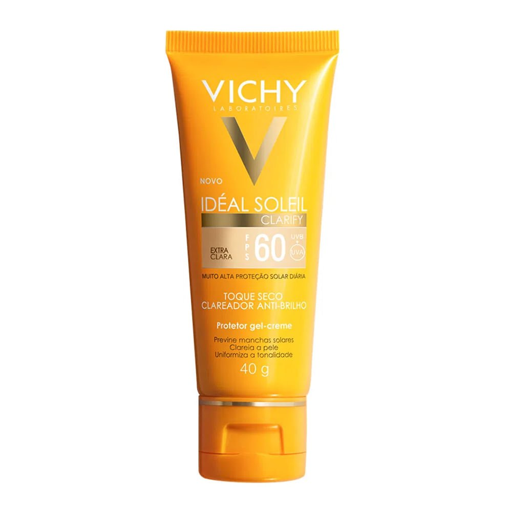 Vichy Minéral 89 Ideal Soleil Clarify Extra Clara Kit – Hidratante Facial + Protetor Solar FPS60 ÚNICO 3