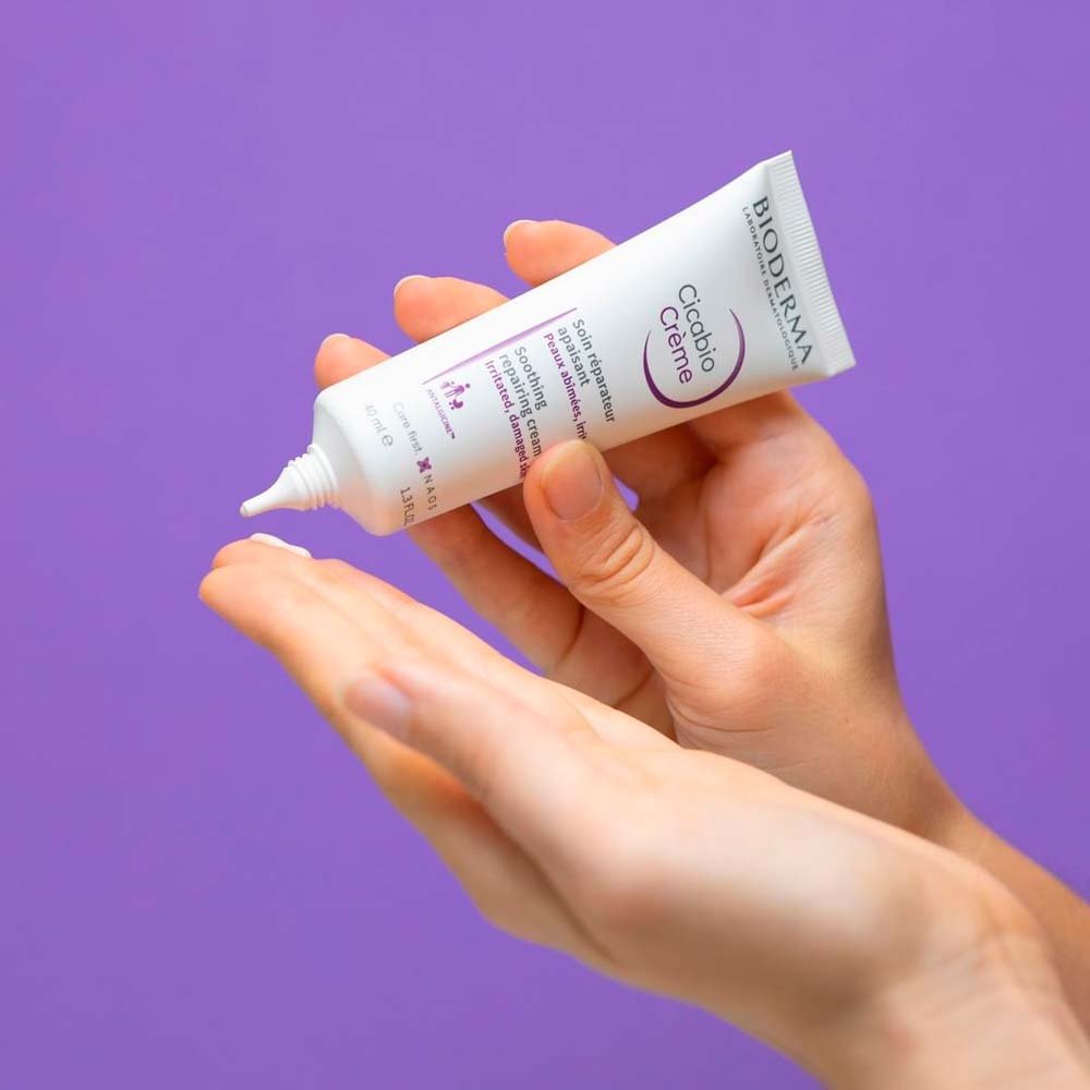 Hidratante Reparador Calmante Bioderma - Cicabio Crème+ 40ml 6
