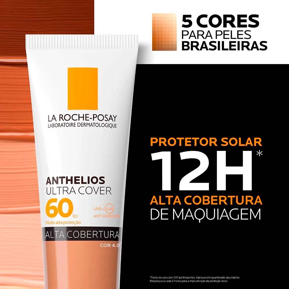 La Roche-Posay Anthelios Ultra Cover Kit com 2 Unidades – Protetor Solar Facial Com Cor FPS60 4.0 – 30g Cor 4.0 3