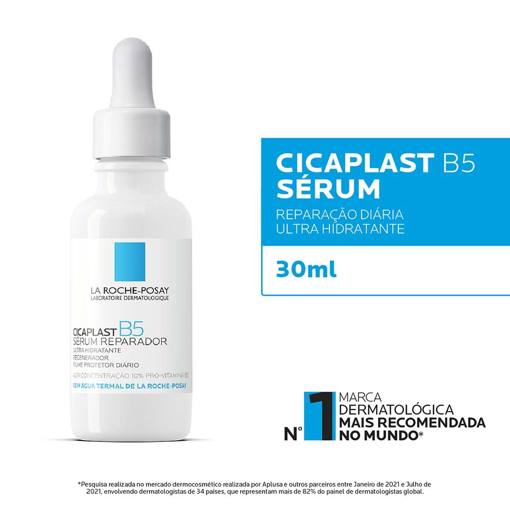 Sérum Facial Reparador La Roche-Posay Cicaplast B5 30ml 3