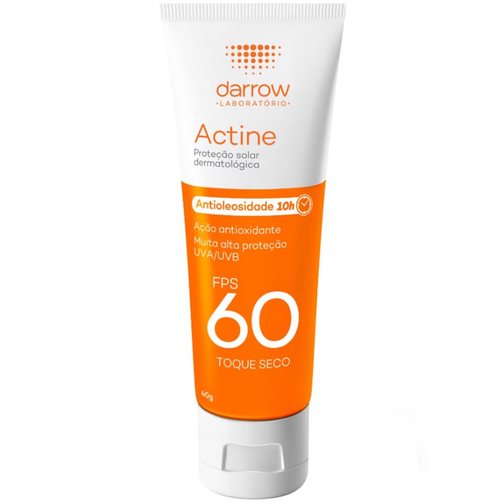 Protetor Solar Darrow Actine FPS 60 40g 9