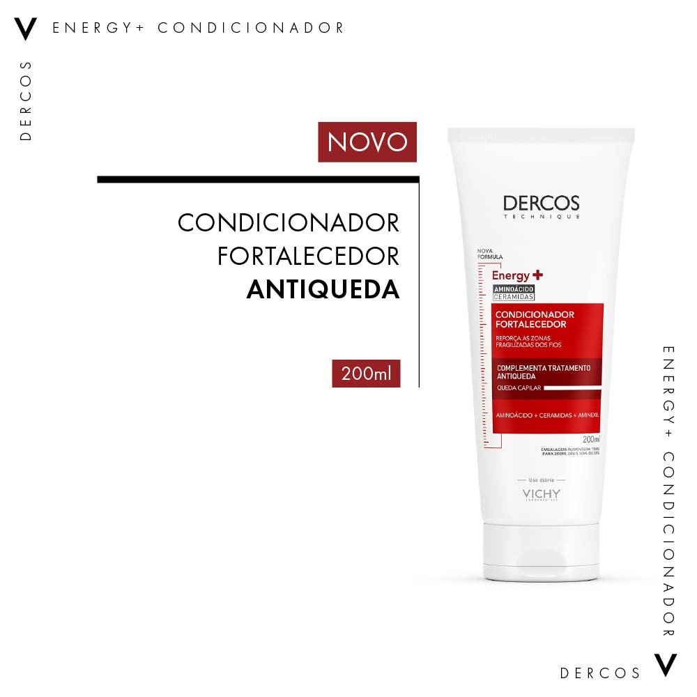 Vichy Dercos - Condicionador Antiqueda Energy+ 200ml 3