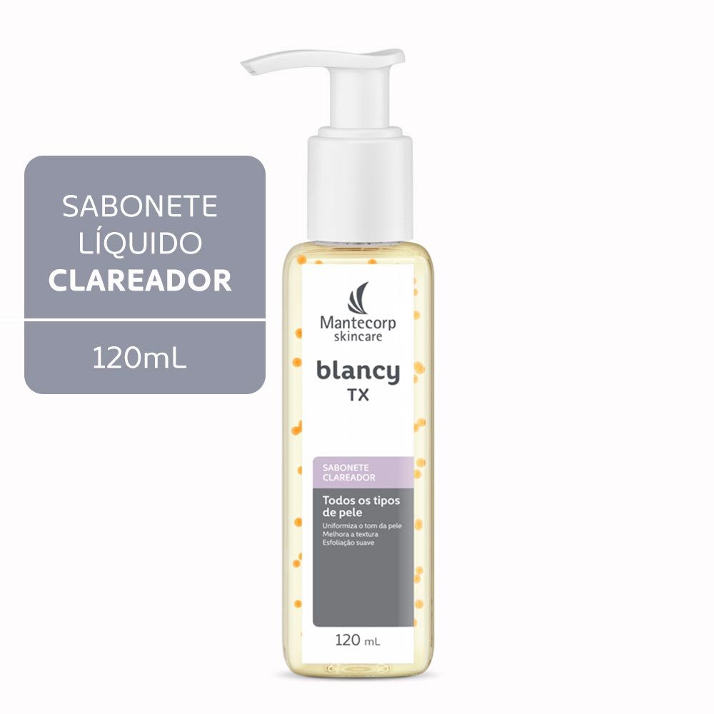 Sabonete Facial Clareador Mantecorp Skincare Blancy TX Cleanser 120ml 2