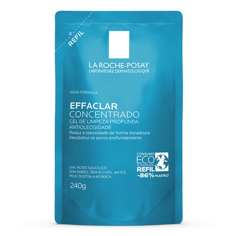 Gel de Limpeza La Roche Posay Refil Effaclar Concentrado 240g 1