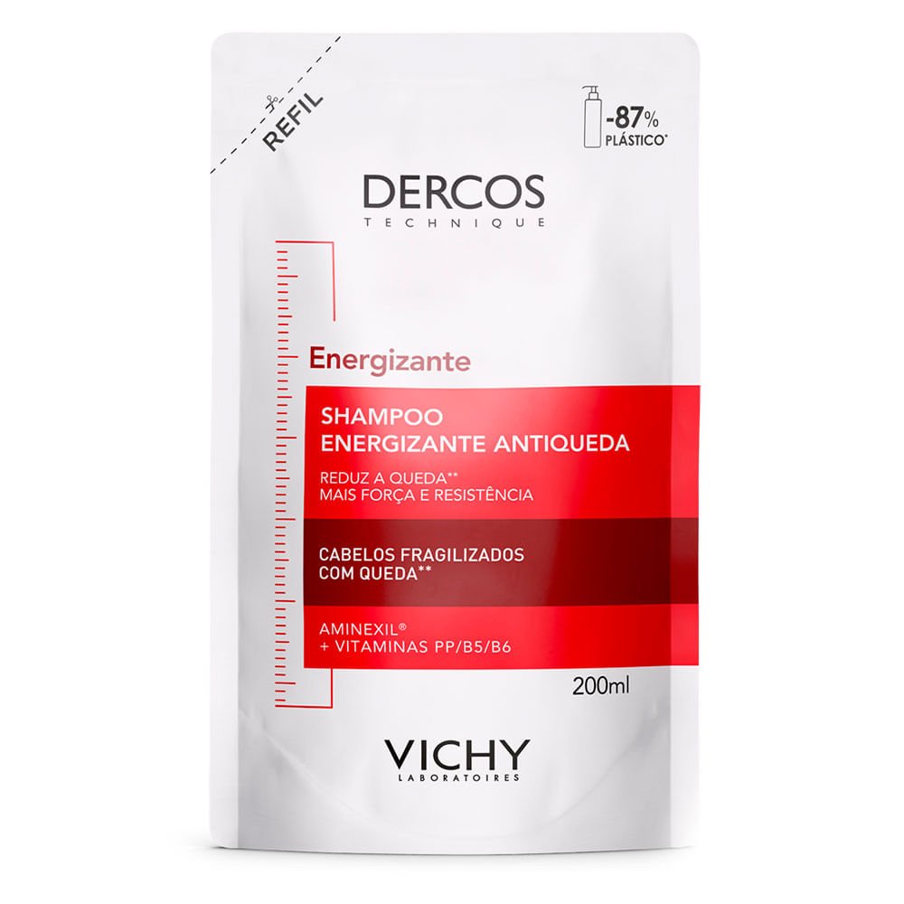 Vichy Dercos Energy+ Refil Shampoo Estimulante 200ml 1