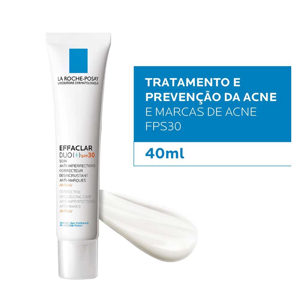 Anti-Imperfeições La Roche-Posay - Effaclar Duo (+) FPS30 40ml 2