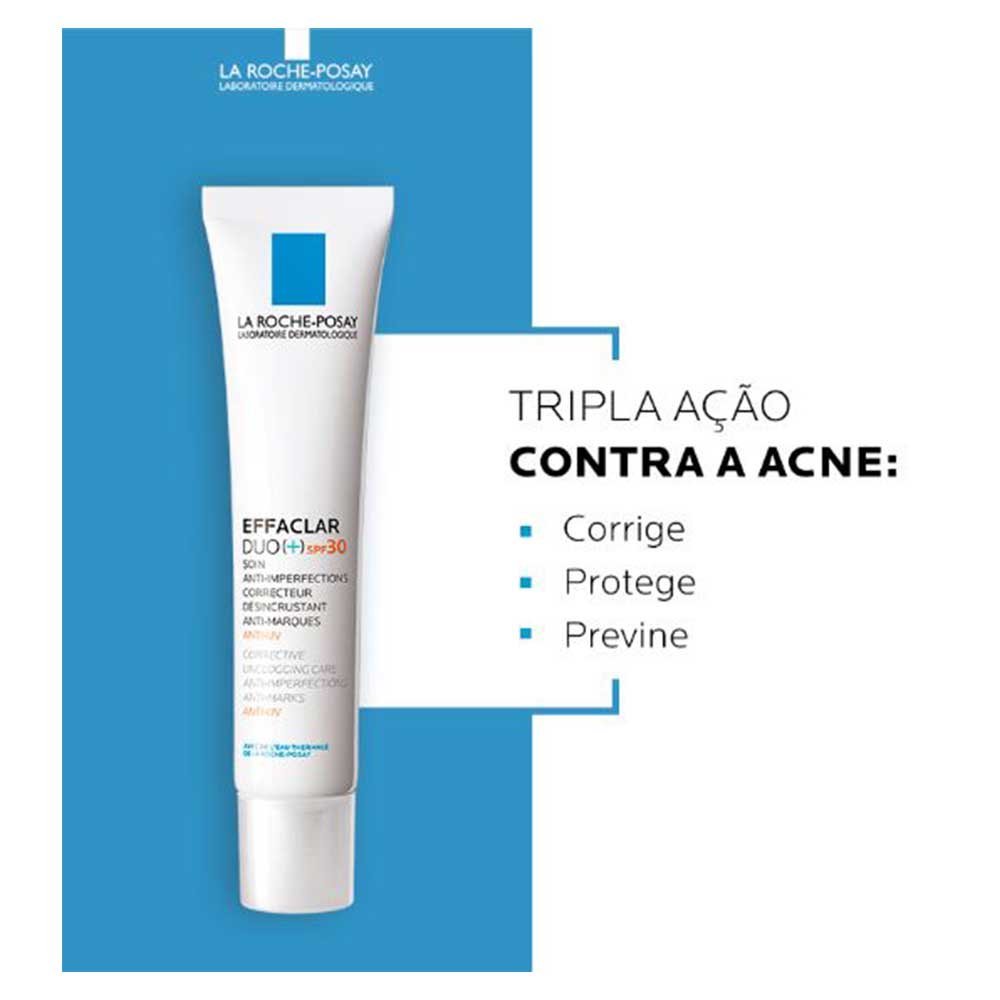 Anti-Imperfeições La Roche-Posay - Effaclar Duo (+) FPS30 40ml 3