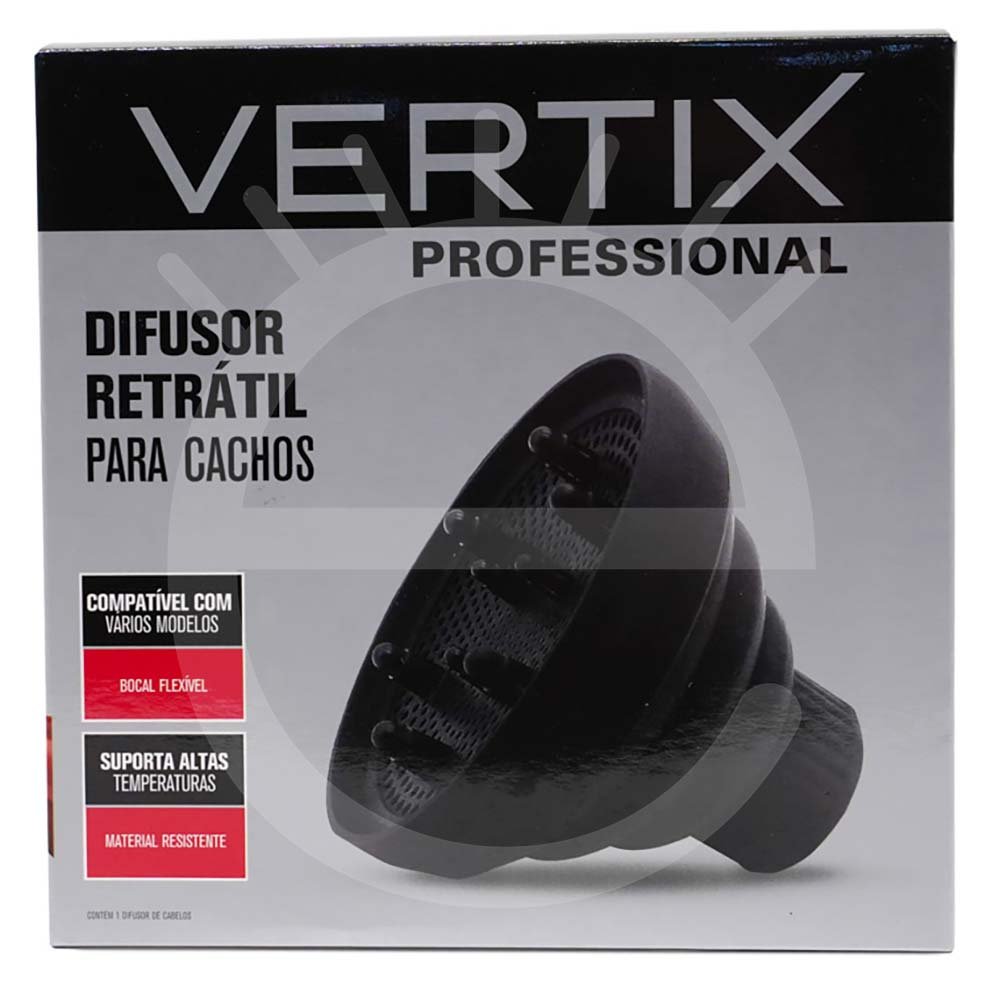 Difusor de Cachos Retrátil Vertix Professional ÚNICO 2