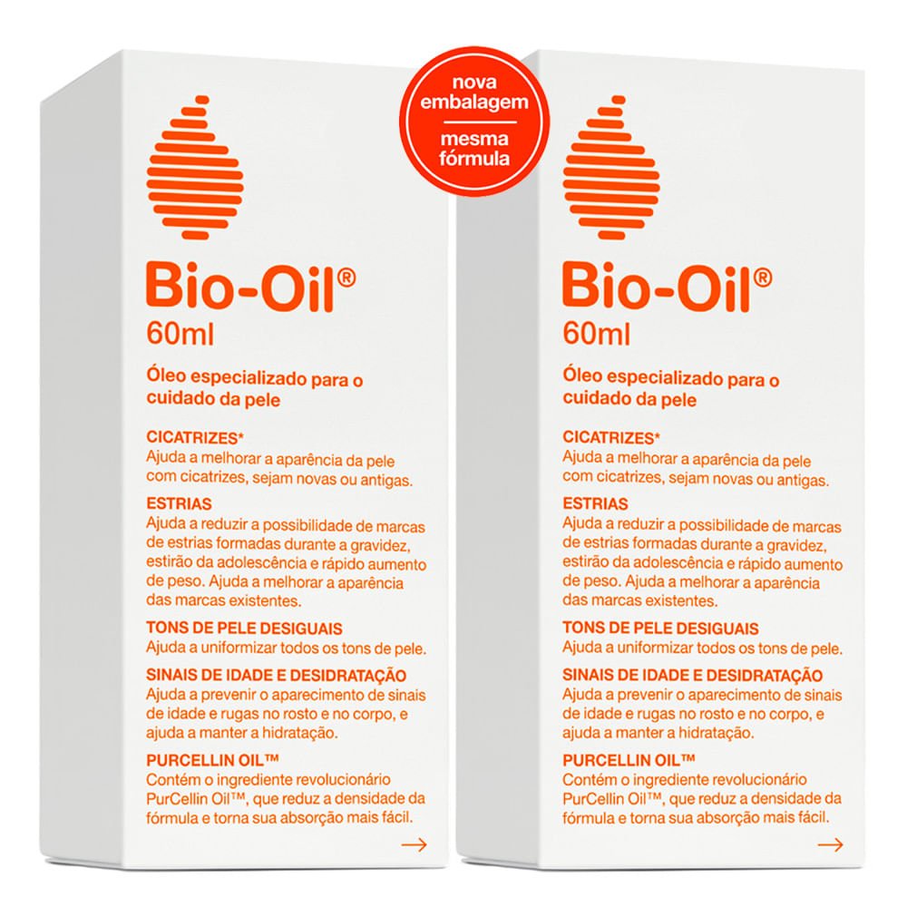 Kit de Tratamento Antiestrias Bio-Oil ÚNICO 2