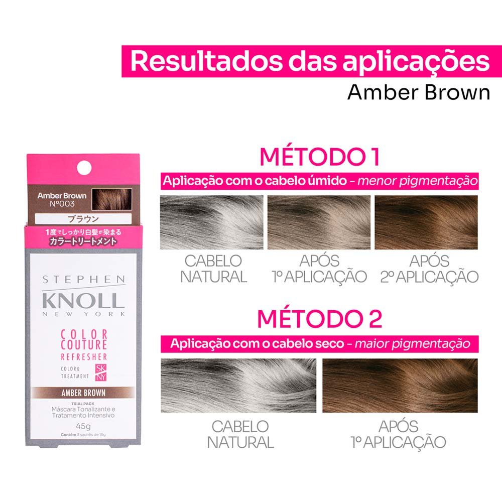 Stephen Knoll Color Couture Refresher Máscara Tonalizante 3x15g 03 Amber 6