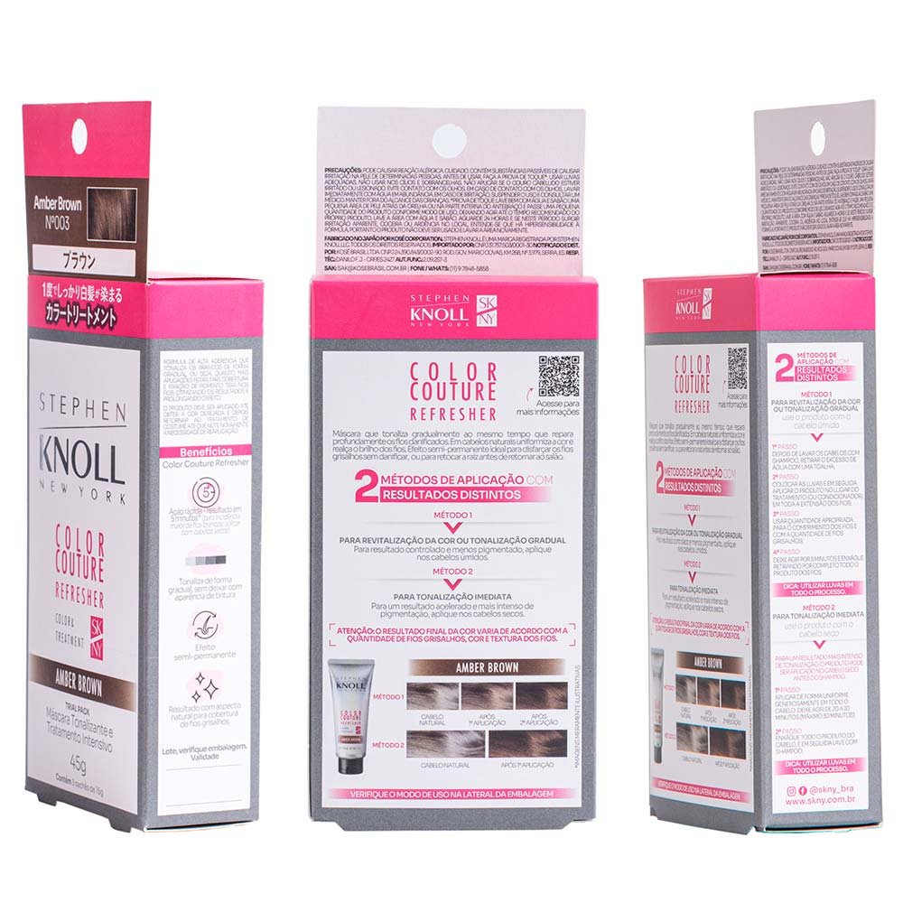 Stephen Knoll Color Couture Refresher Máscara Tonalizante 3x15g 03 Amber 8