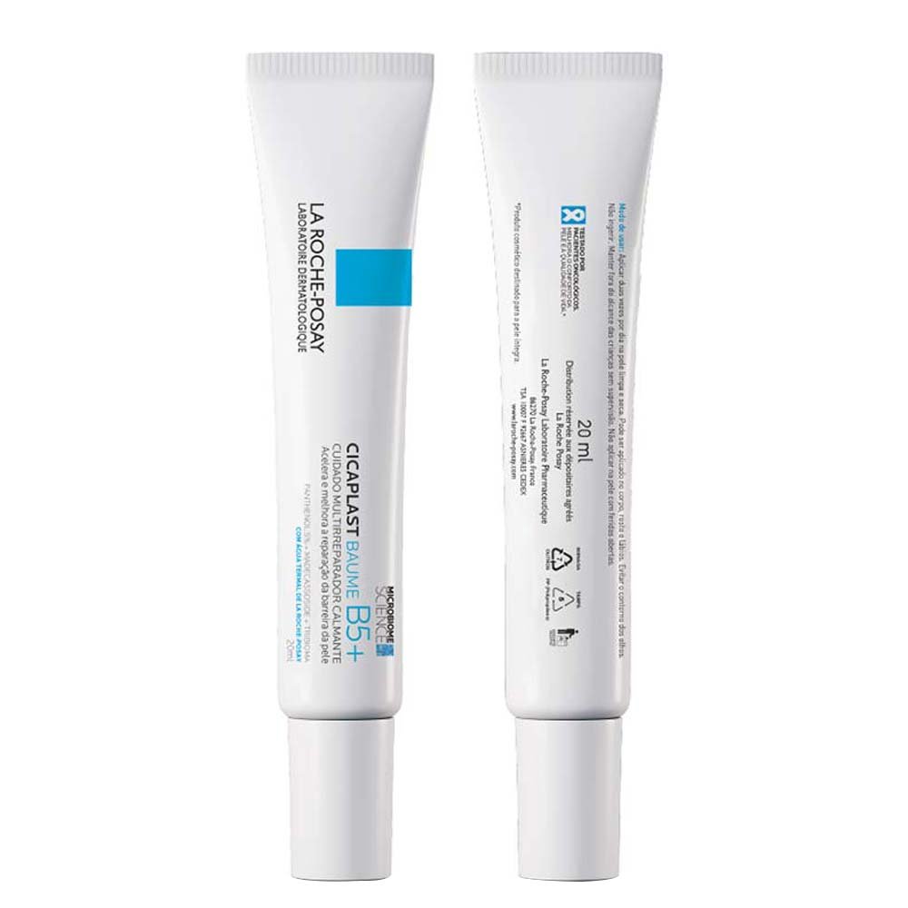 Hidratante Corporal Multirreparador para Pele Sensível e Irritada La Roche-Posay Cicaplast Baume B5+ 20ml 7