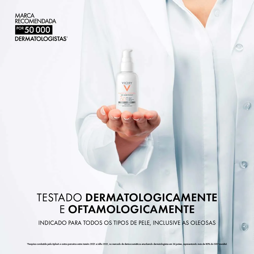 Protetor Solar Facial Vichy – UV-Age Daily FPS60 40g 4