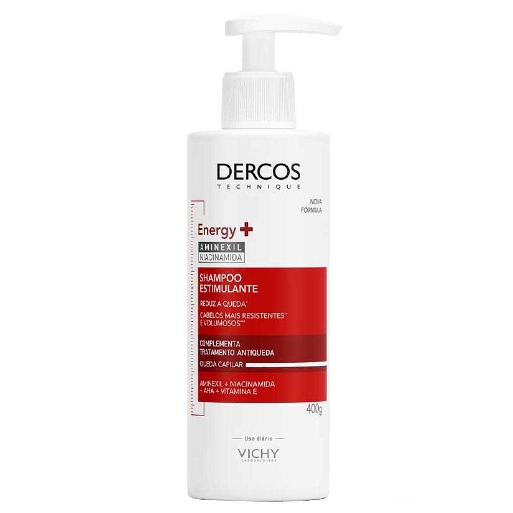 Vichy Dercos Energy+ Shampoo Estimulante 400ml 2