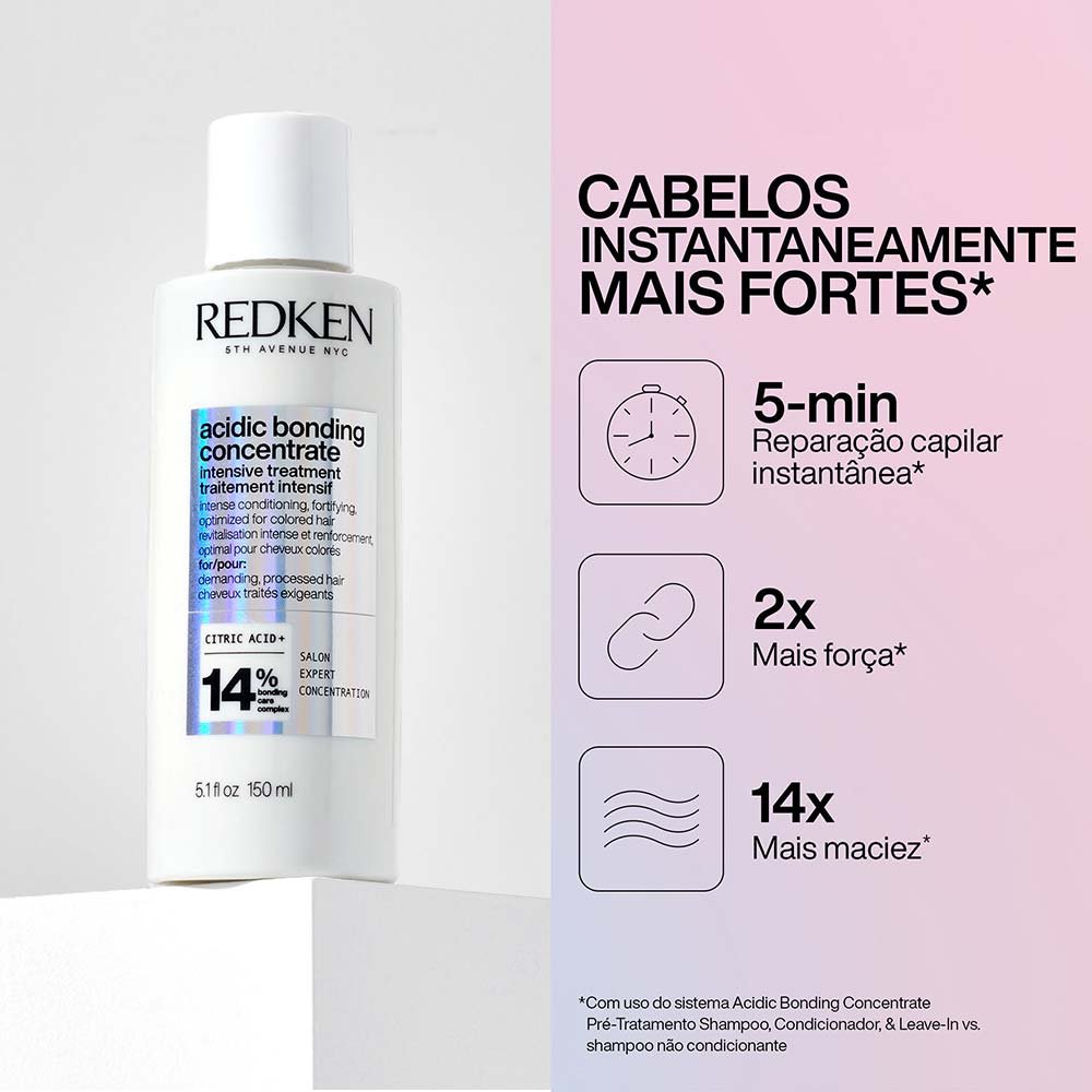 Redken Acidic Bonding Concentrate Pré Shampoo 150ml 2