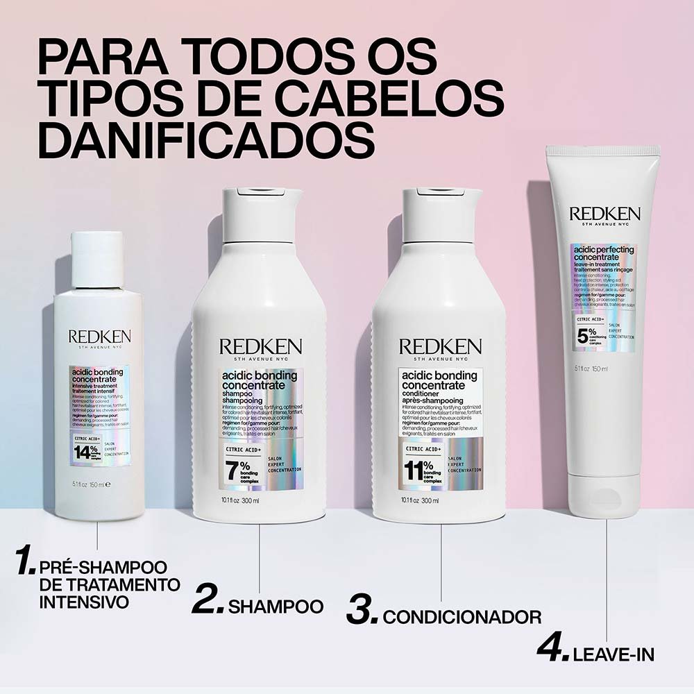 Redken Acidic Bonding Concentrate Pré Shampoo 150ml 6