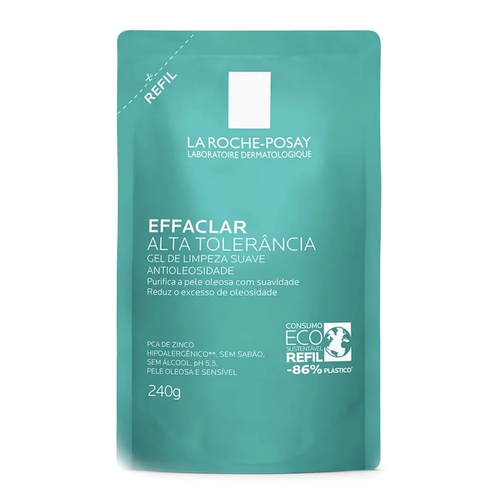 La Roche Posay Refil Effaclar Alta Tolerância Kit - Gel de Limpeza Facial + Refil ÚNICO 3