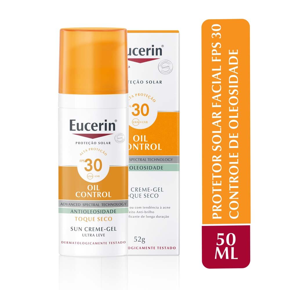 Protetor Solar Eucerin Sun Oil Control FPS30 52g 2