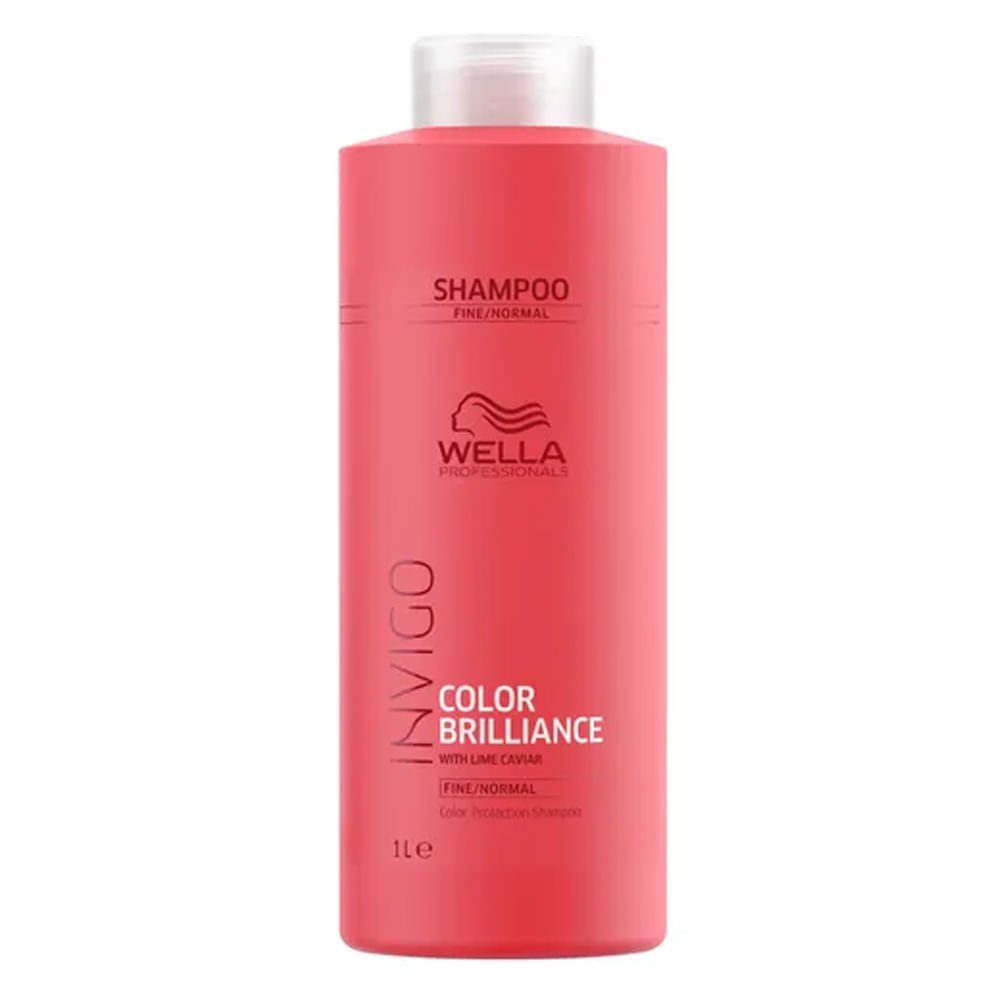 Kit Invigo Color Brilliance Tamanho Profissional Wella - Shampoo + Condicionador + Máscara ÚNICO 2