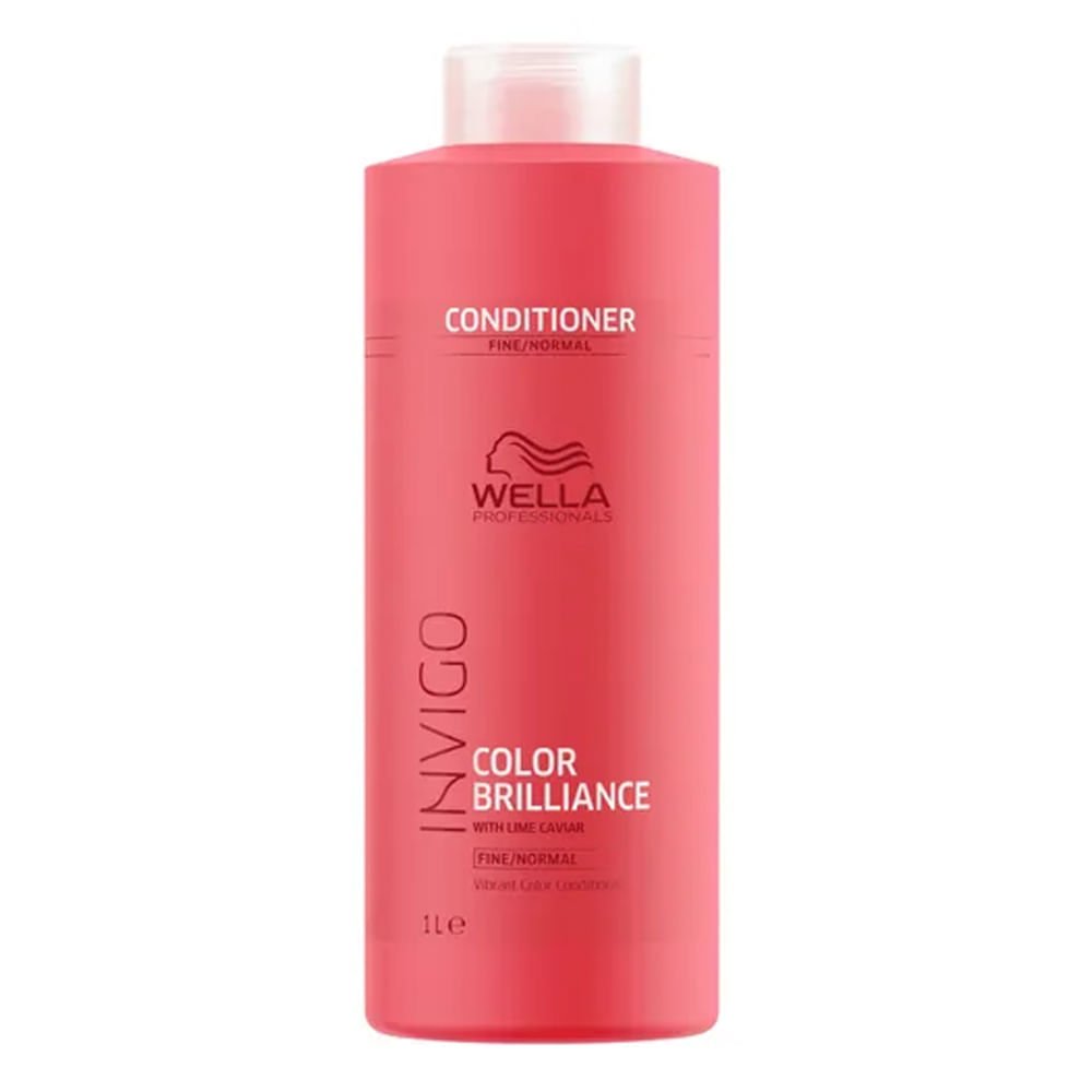 Kit Invigo Color Brilliance Tamanho Profissional Wella - Shampoo + Condicionador + Máscara ÚNICO 3