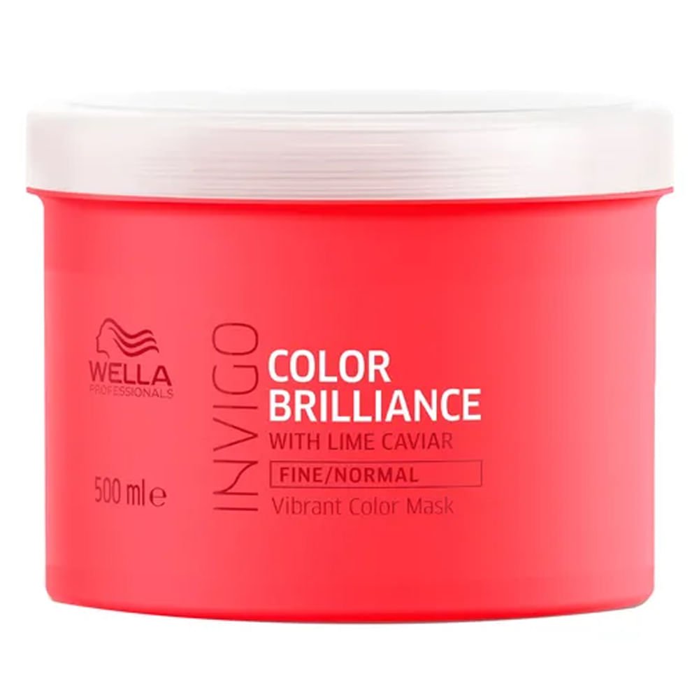Kit Invigo Color Brilliance Tamanho Profissional Wella - Shampoo + Condicionador + Máscara ÚNICO 4