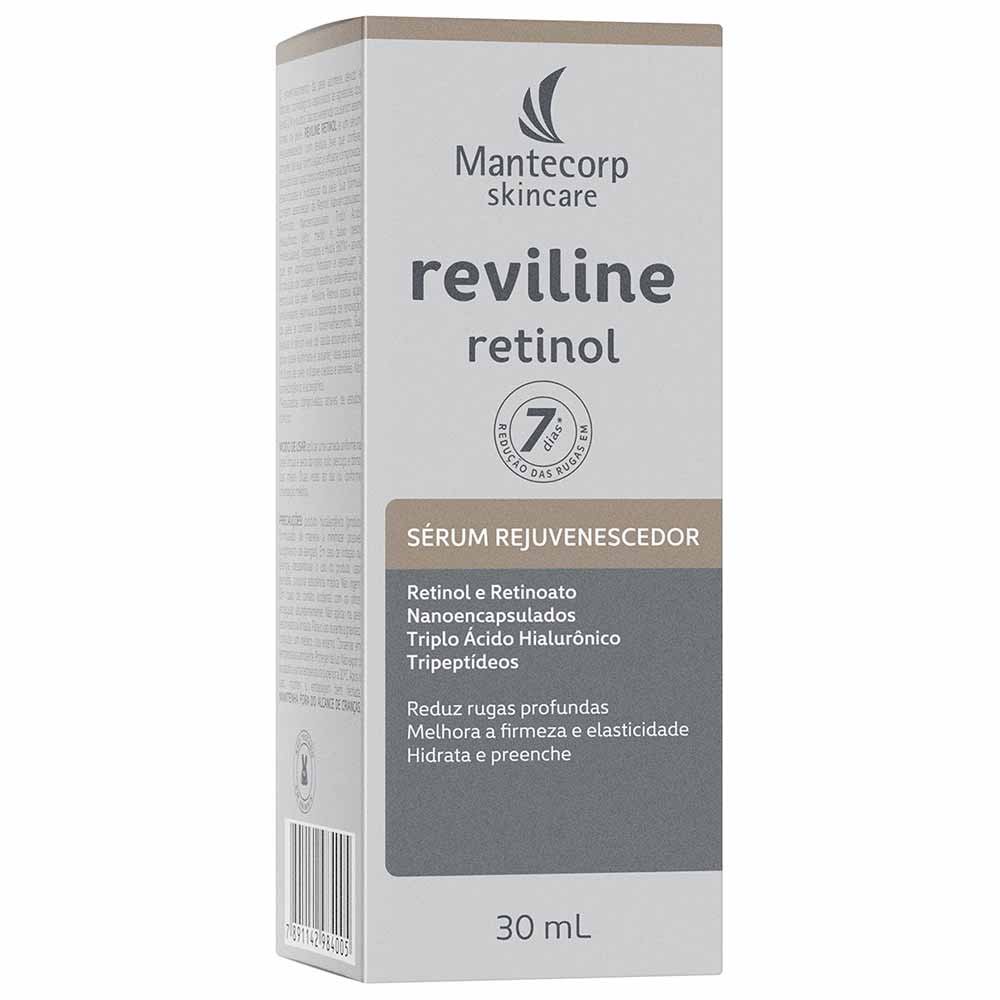 Rejuvenescedor Facial Mantecorp Skincare Reviline Retinol Sérum 30ml 2