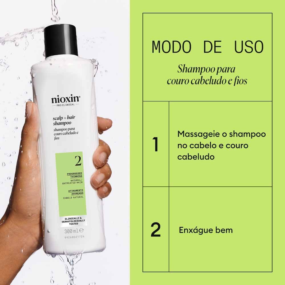 Shampoo Nioxin System 2 300ml 5