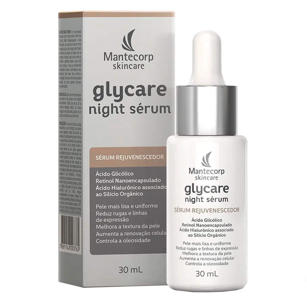 Sérum Facial Noturno Mantecorp – Glycare Night Sérum 30ml 1