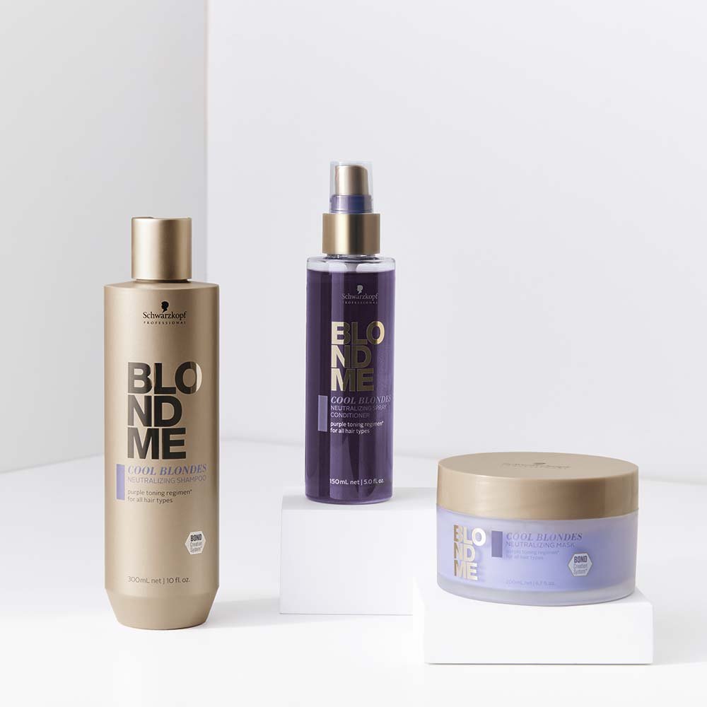 Schwarzkopf Professional BlondMe Cool Blondes Neutralizing Shampoo 300ml 3