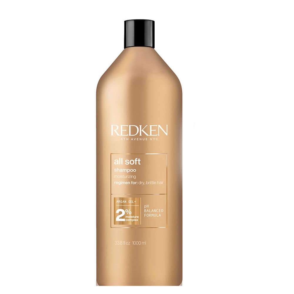 Redken All Soft - Shampoo Hidratante 1L 1