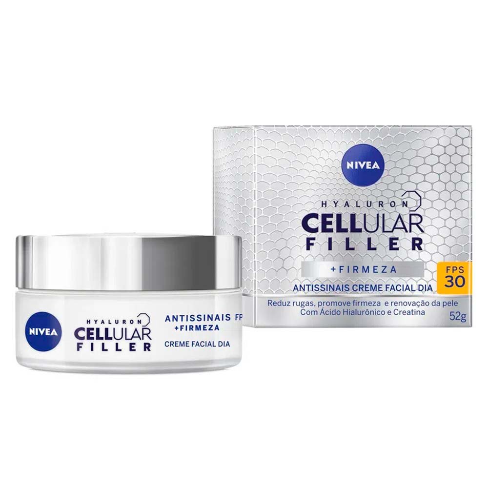 Nívea Cellular Kit – Creme Facial Antissinais Dia FPS30 + Creme Facial Antissinais Noite ÚNICO 4