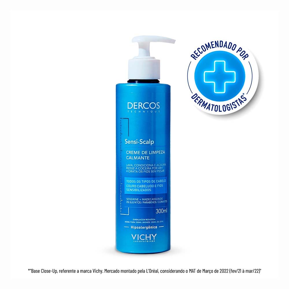 Creme de Limpeza Capitar Vichy – Sensi-Scalp Dercos 300ml 2