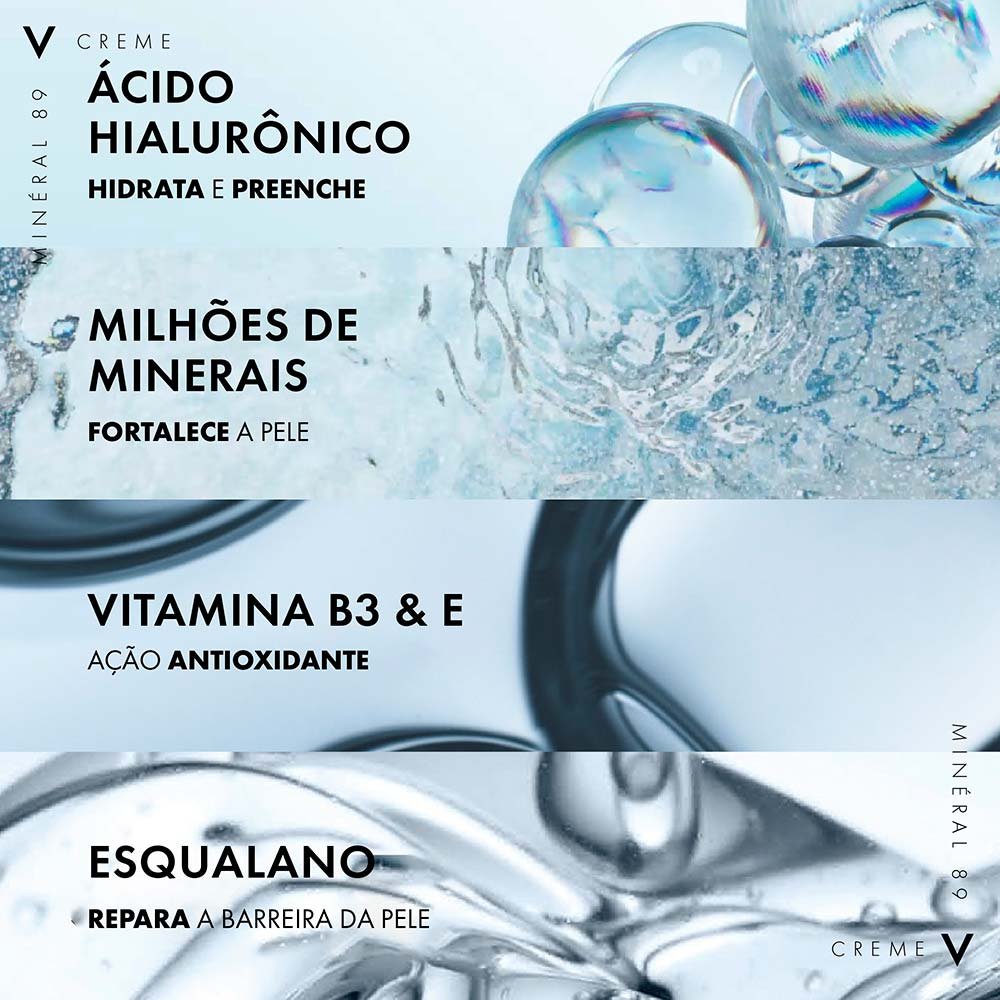 Creme Facial Vichy Minéral 89 40ml 6
