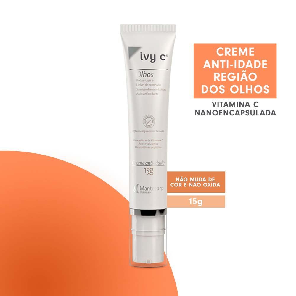Creme Anti-Idade Ivy C Olhos - Mantecorp Skincare 15g 2