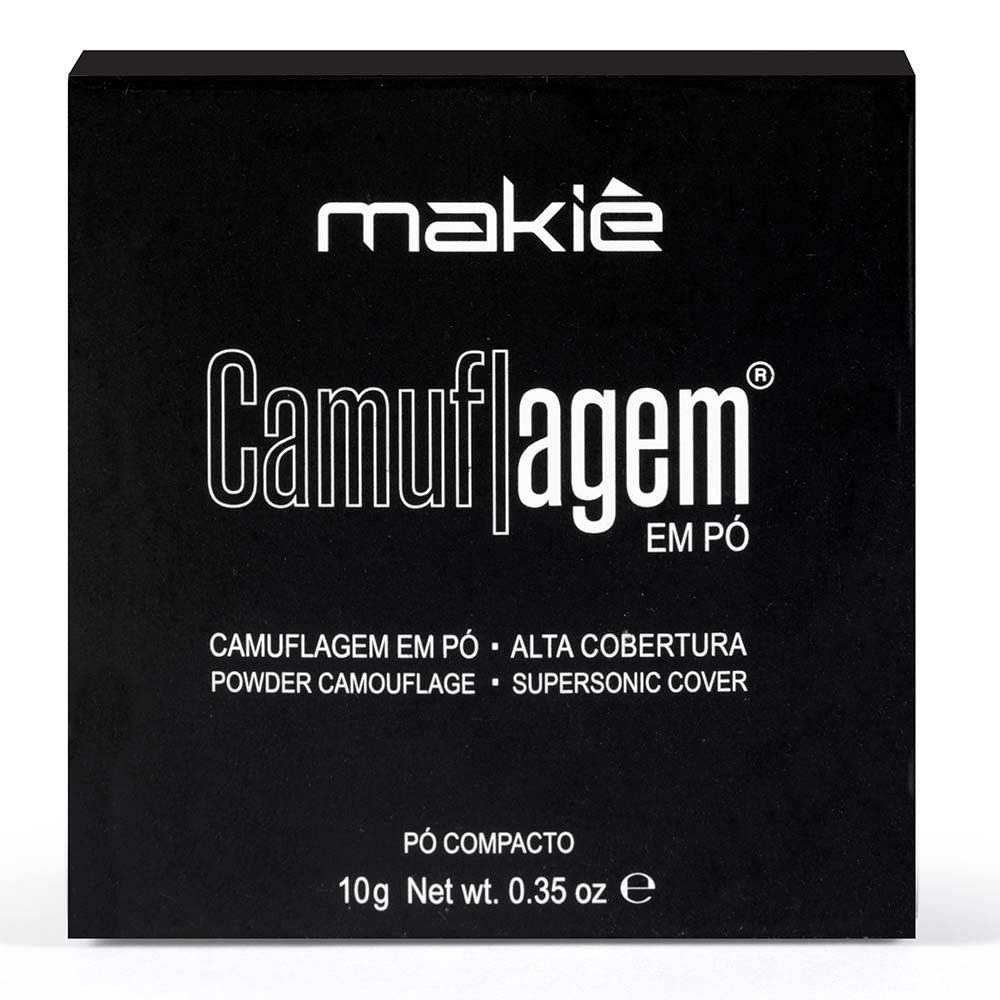 Pó Compacto Makiê Camuflagem Supersonic Porcelain 4
