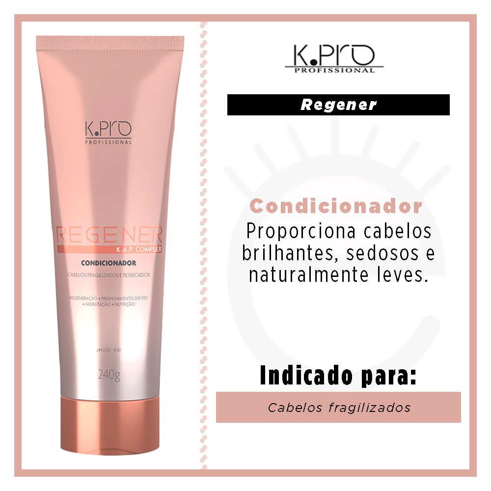 K-Pro Regenér K.A.P Complex - Condicionador 240g 2